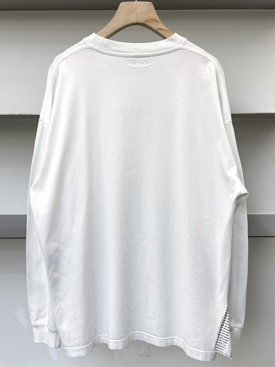 베트멍 리싯 로고 L/S 티셔츠  상품이미지4