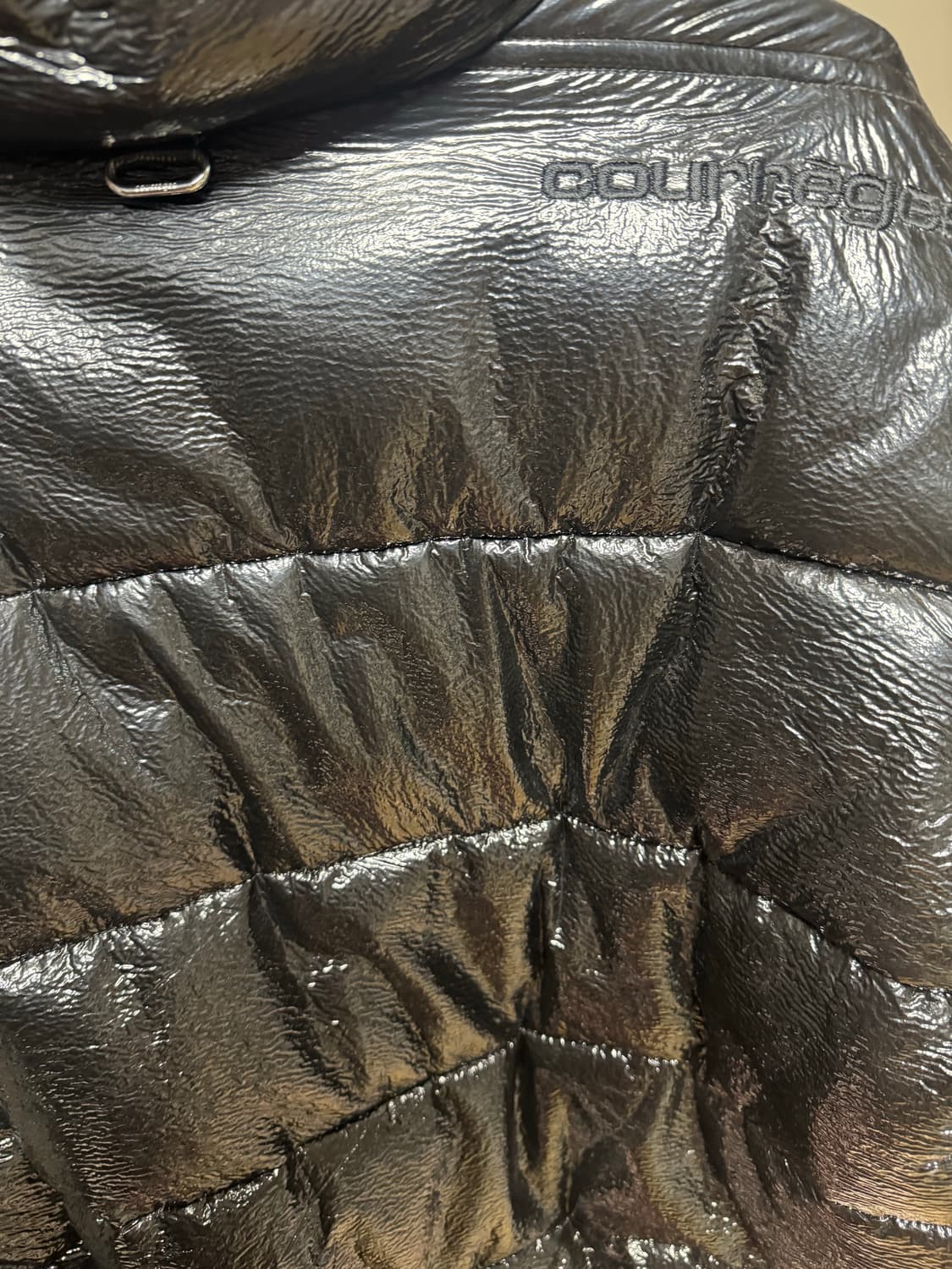 꾸레쥬 패딩 s (새상품급) 상품이미지3