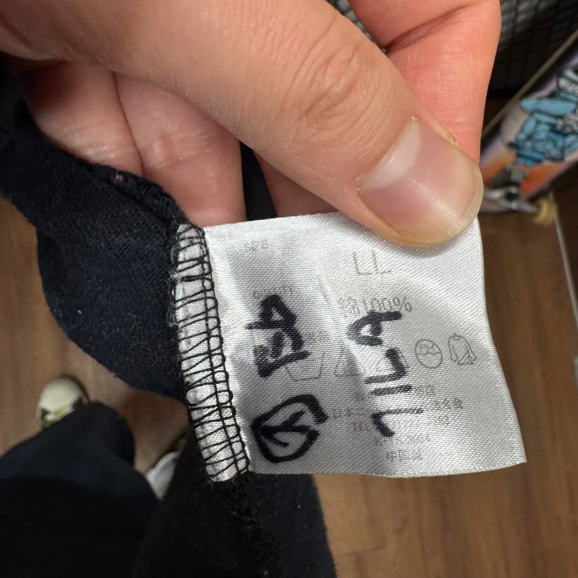  타케나미 히로오 타무라마로 오리엔탈 반팔 티셔츠 블랙 상품이미지9