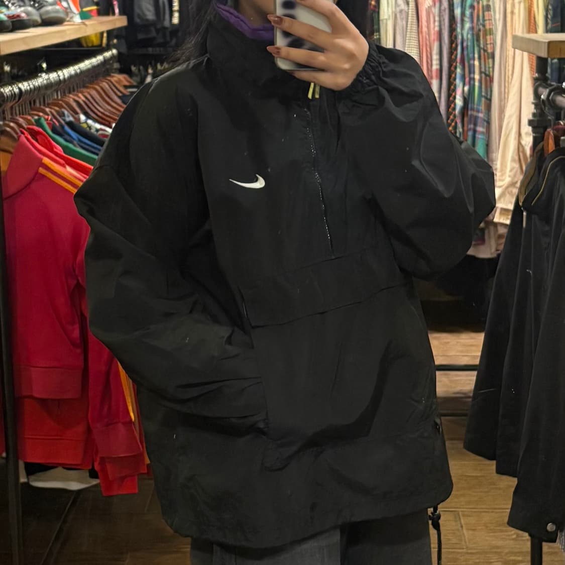 [HI] Nike 바람막이 블랙 상품이미지4