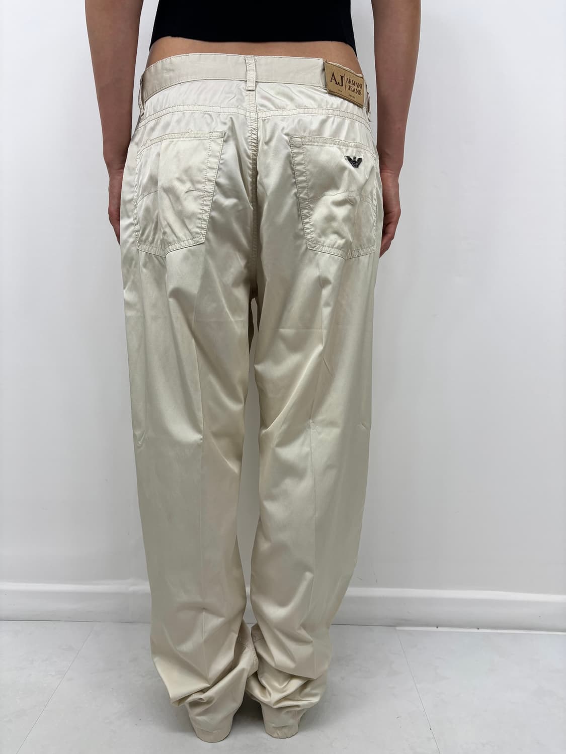 ARMANI IVORY SHIMMER PANTS 상품이미지7