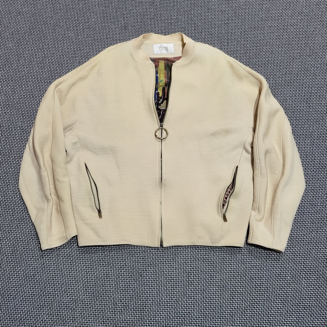 한섬 타임 링 지퍼 루즈핏 집업 자켓 (82-94-160) 상품이미지1