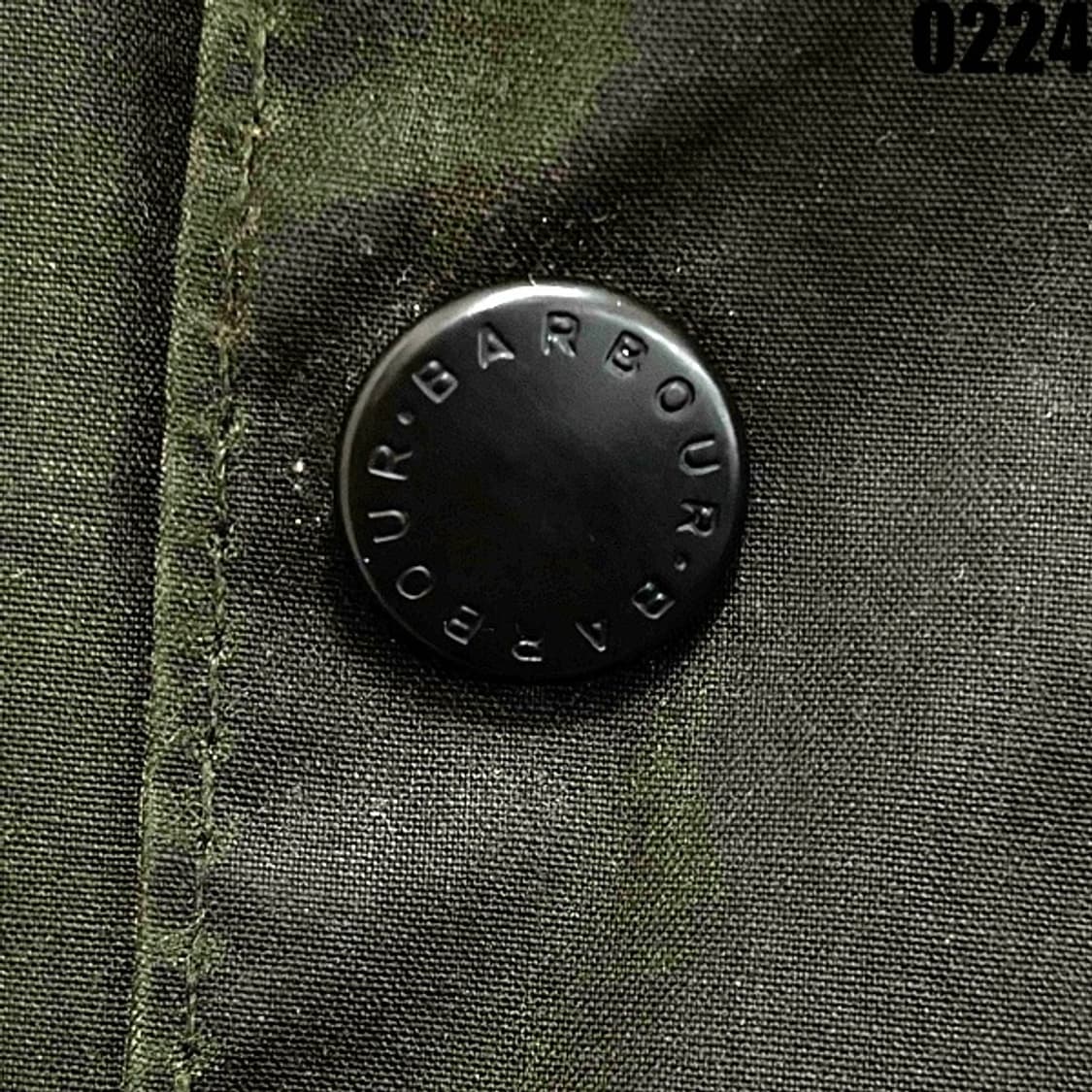 바버 왁스 집업 자켓 36 카키 0224 상품이미지3