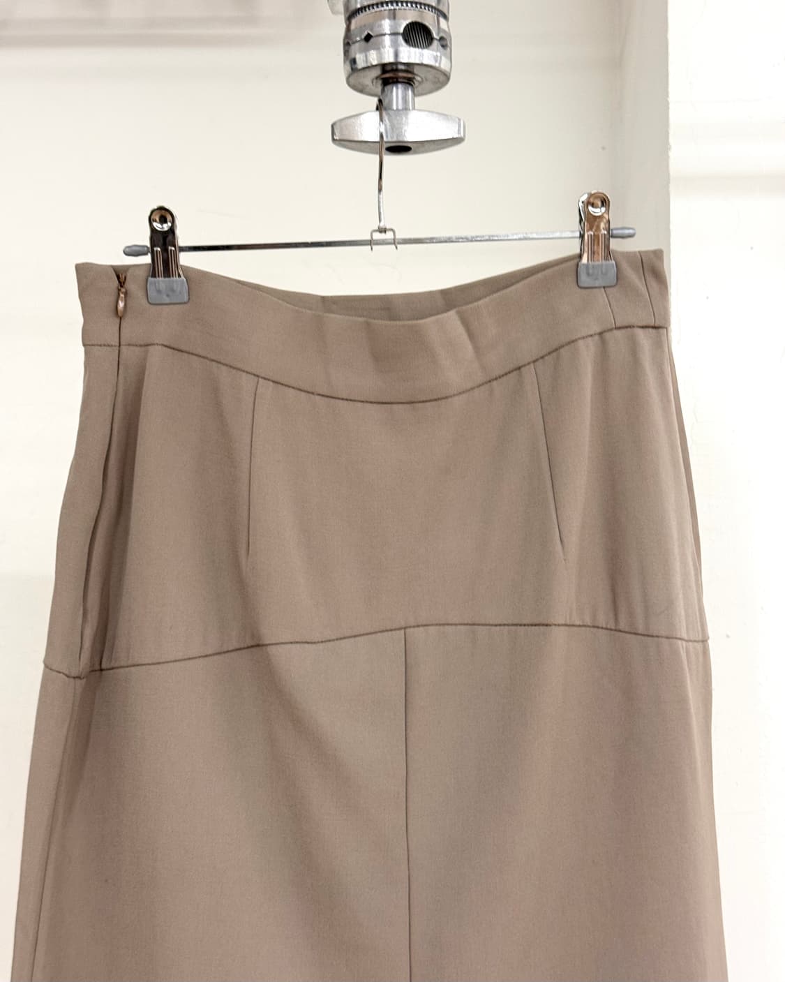 프라다 토프 센트럴 플리트 미디스커트 상품이미지5