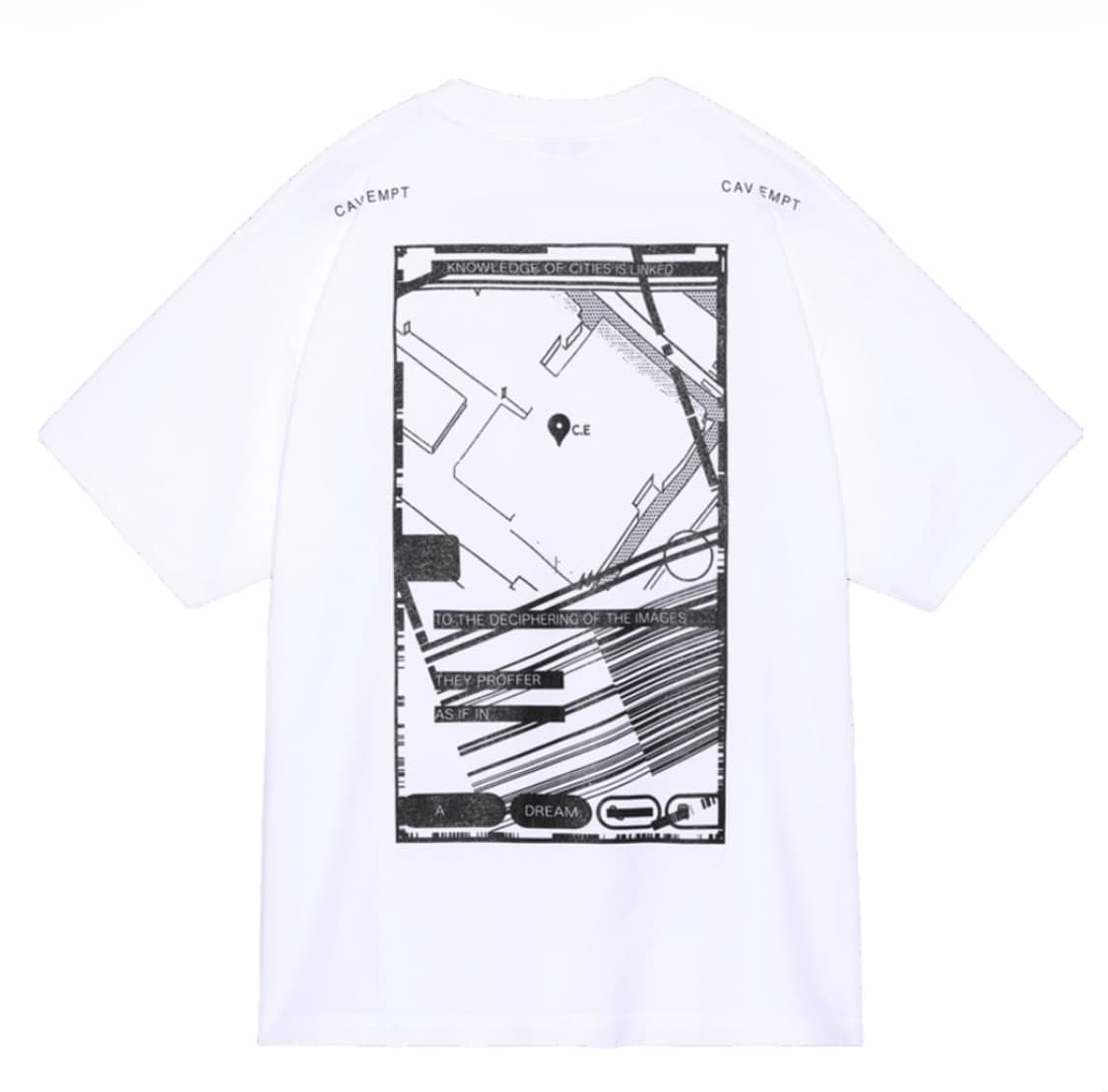 [XXL] 카브엠트 23SS 반팔티 화이트 상품이미지3