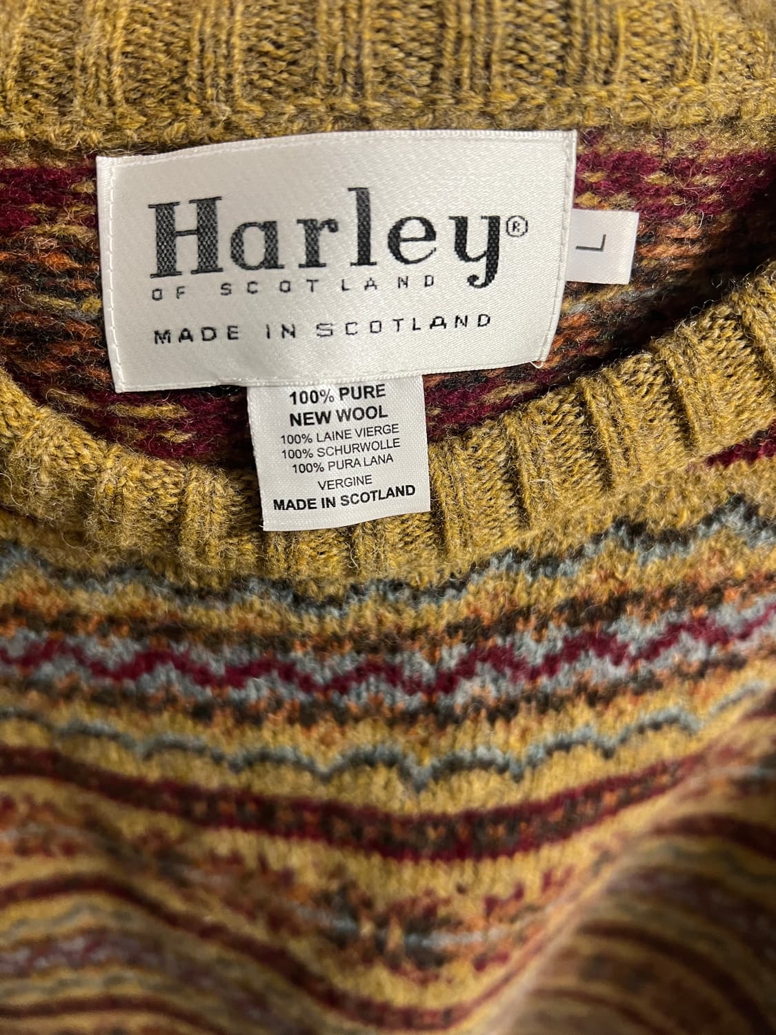 할리오브스코틀랜드 니트 상품이미지3