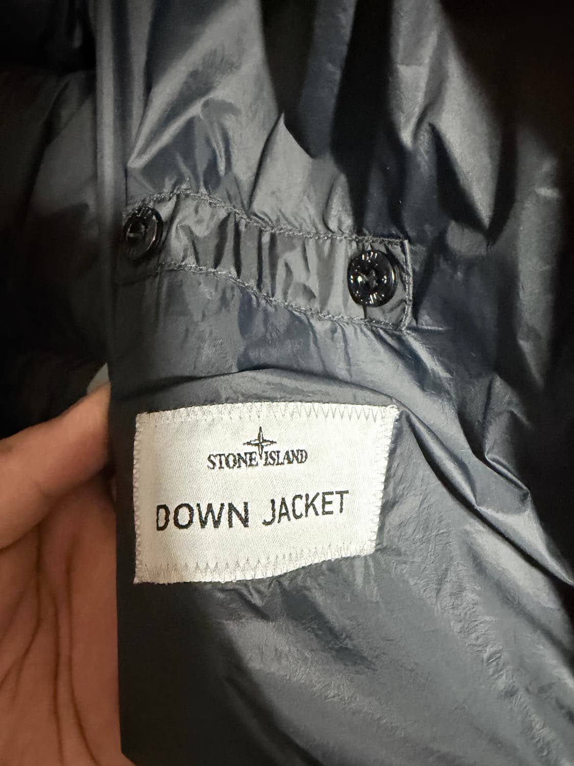 스톤아일랜드 크링클랩스 후드패딩 상품이미지5