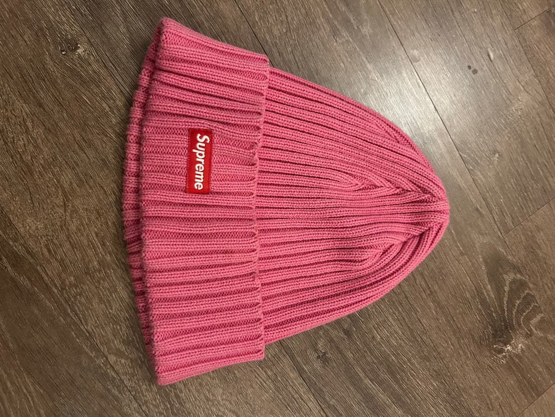 슈프림 오버다이드 비니 핑크 상품이미지1