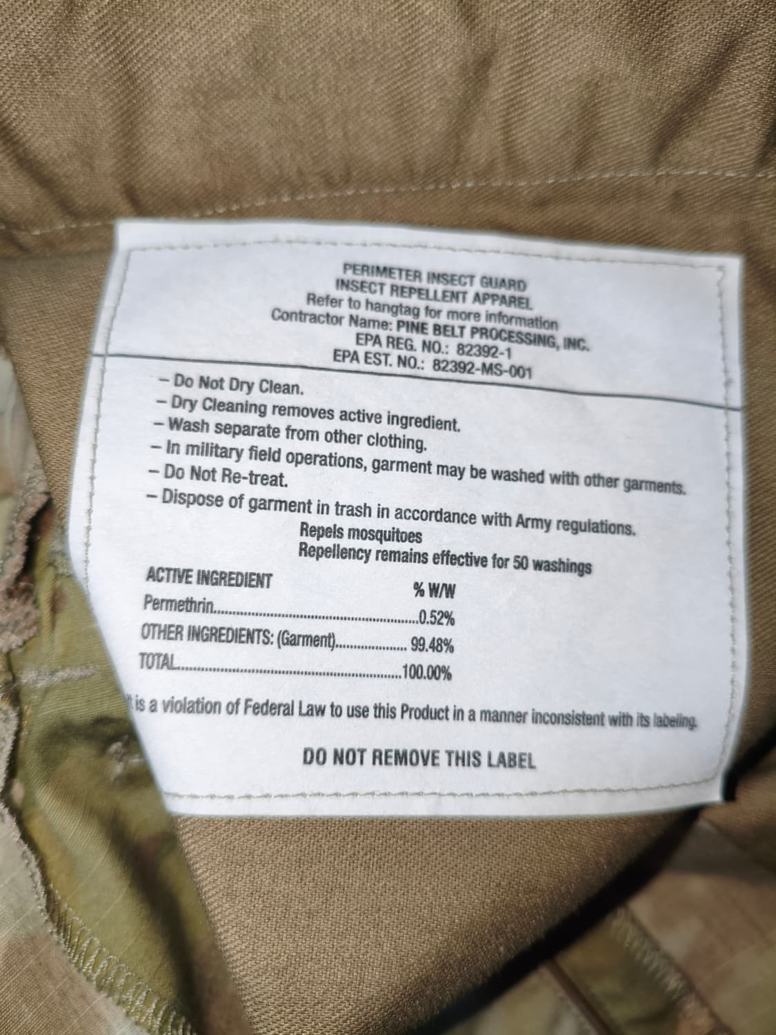 미군 ocp 전투복 하의 L/L(34~38) 새상품  신형 밀리터리 상품이미지4