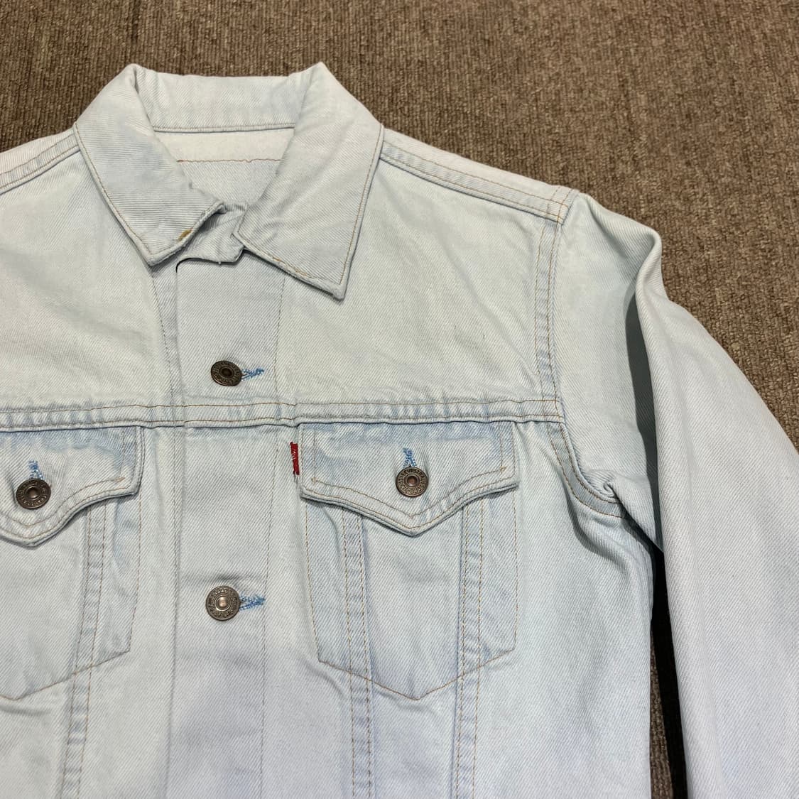 (L) 90~00s Canada Levi's 리바이스 트러커 데님 자켓 상품이미지7