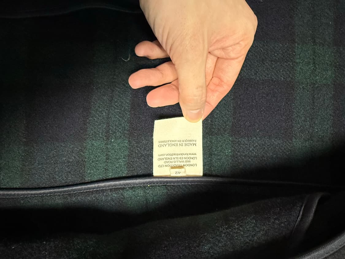 런던트레디션 피코트 42 black 상품이미지7