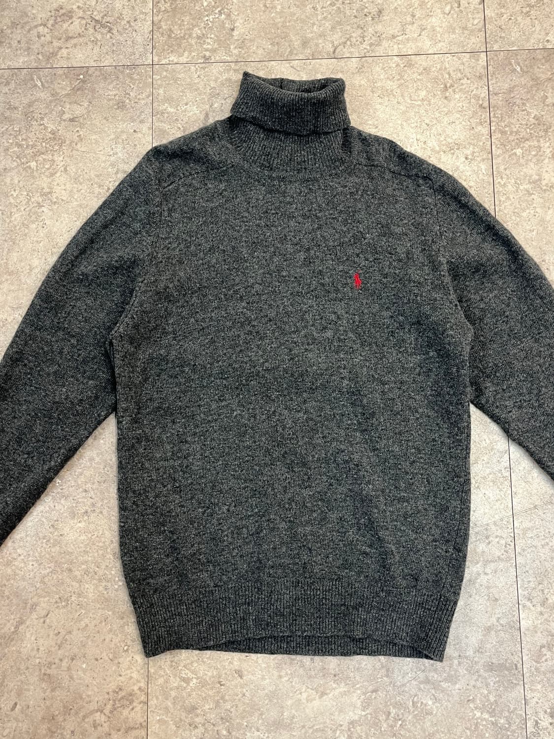 폴로 랄프로렌 목폴라 니트 차콜 L #csz3136 상품이미지4