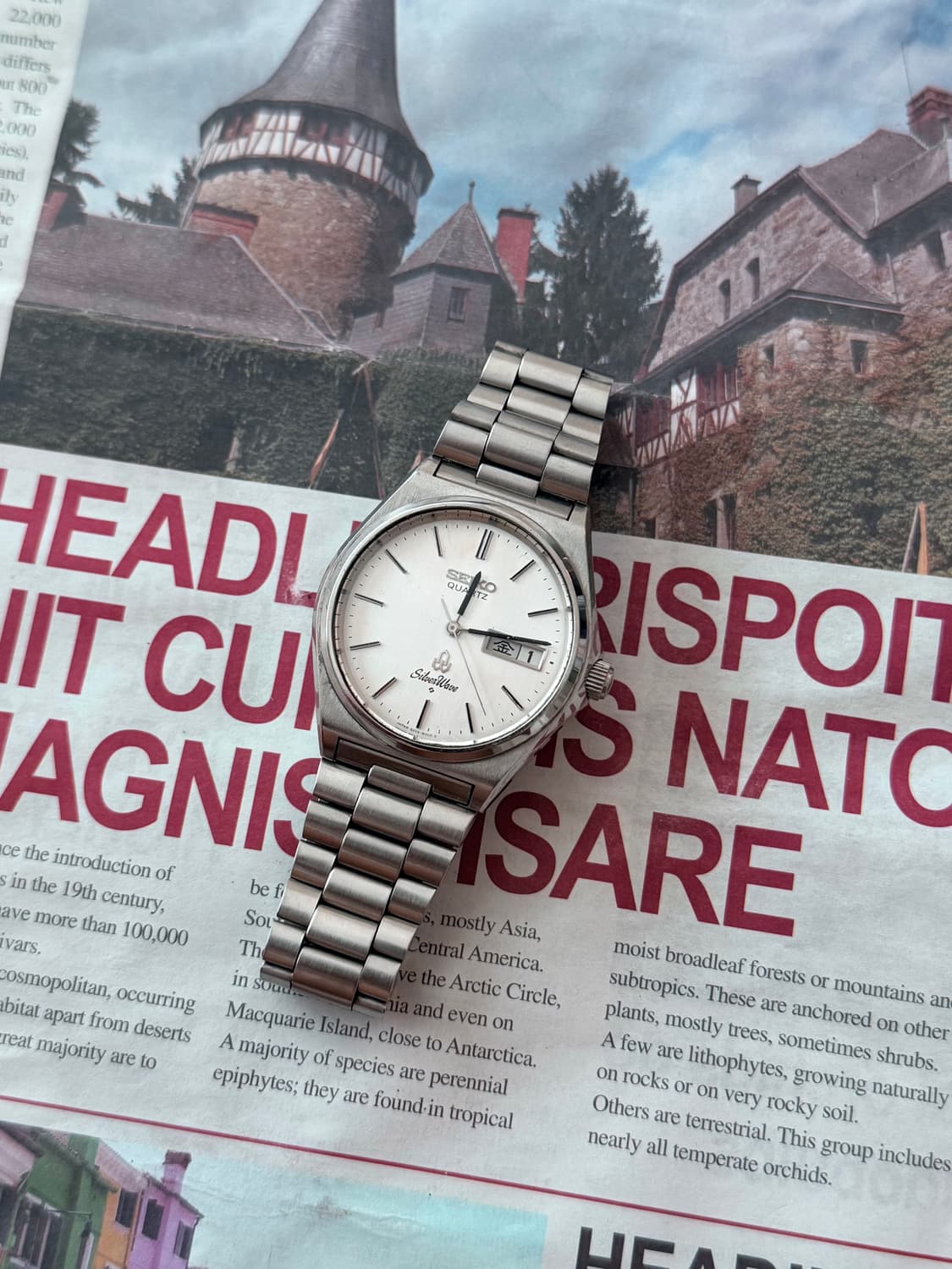 Seiko 세이코 SilverWave Quartz Day-Date 상품이미지2