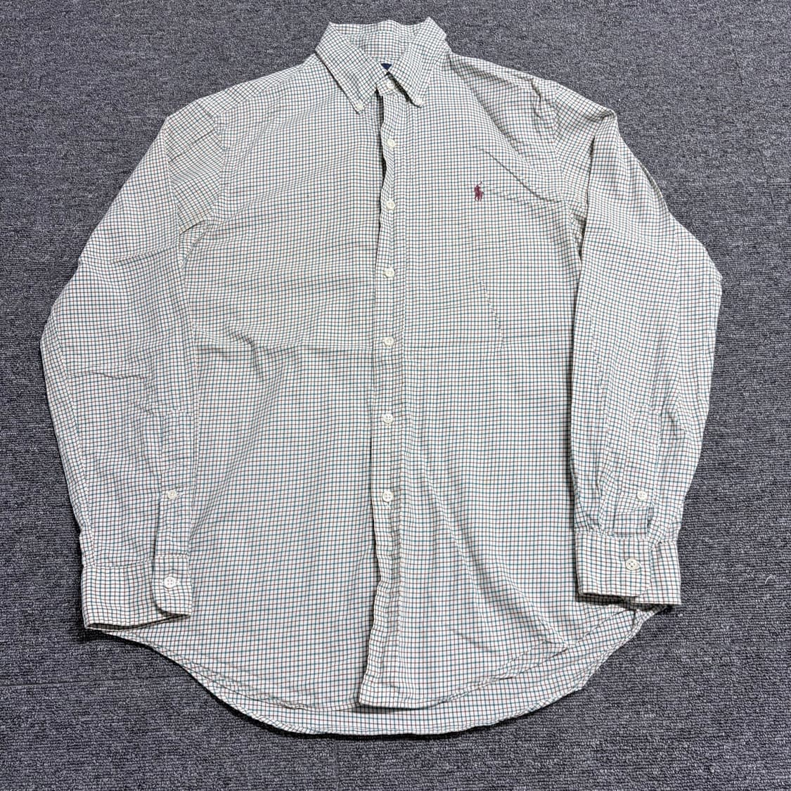 폴로 랄프로렌 커스텀핏 체크 셔츠 상품이미지1