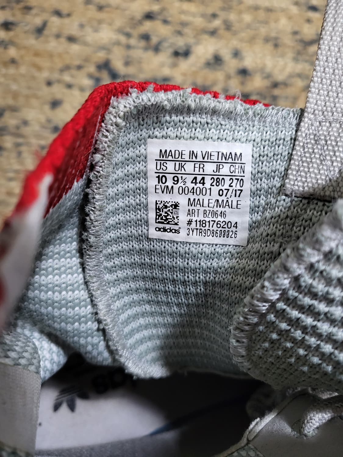 아디다스 니트 하이탑 스니커즈  상품이미지6