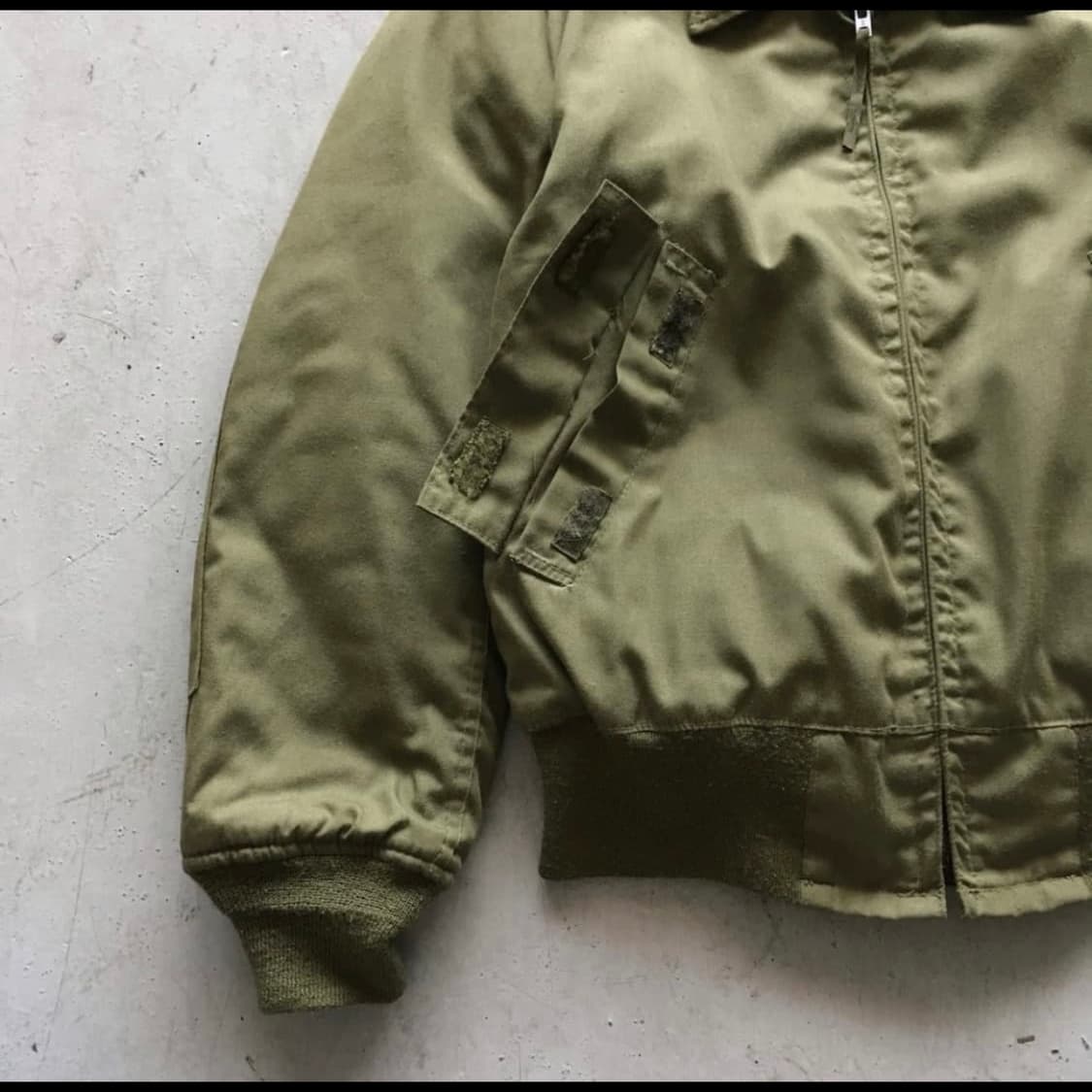 ALPHA INDUSTRIES 80년대 CVC 항공점퍼 상품이미지3