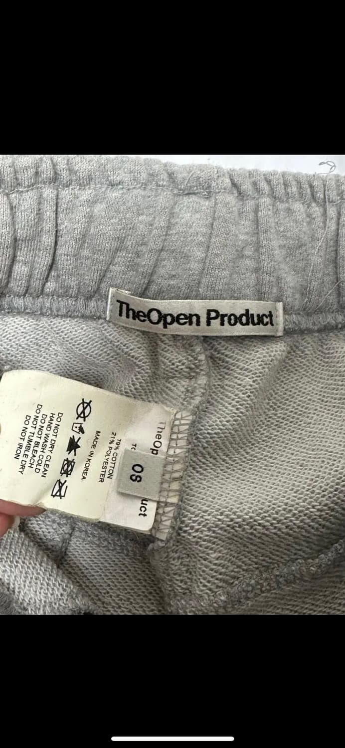 더오픈프로덕트 헤리티지 로고 라운딩 트랙팬츠 상품이미지2