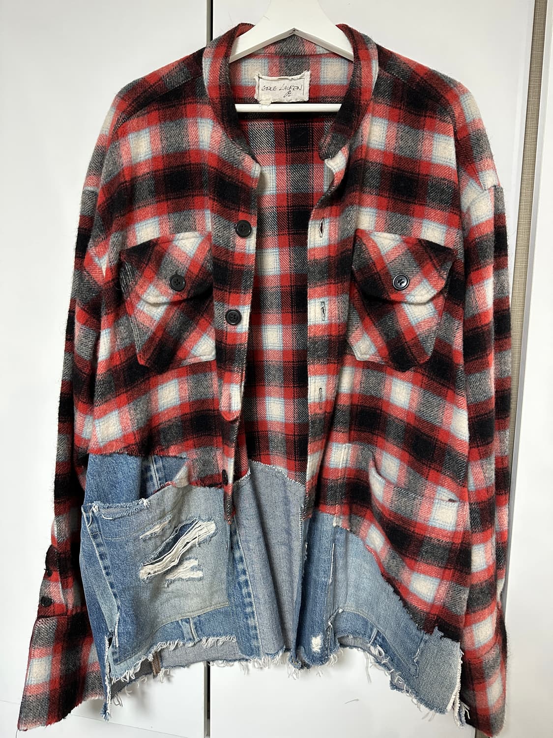 그렉로렌 50/50 울 플란넬 자켓 상품이미지1