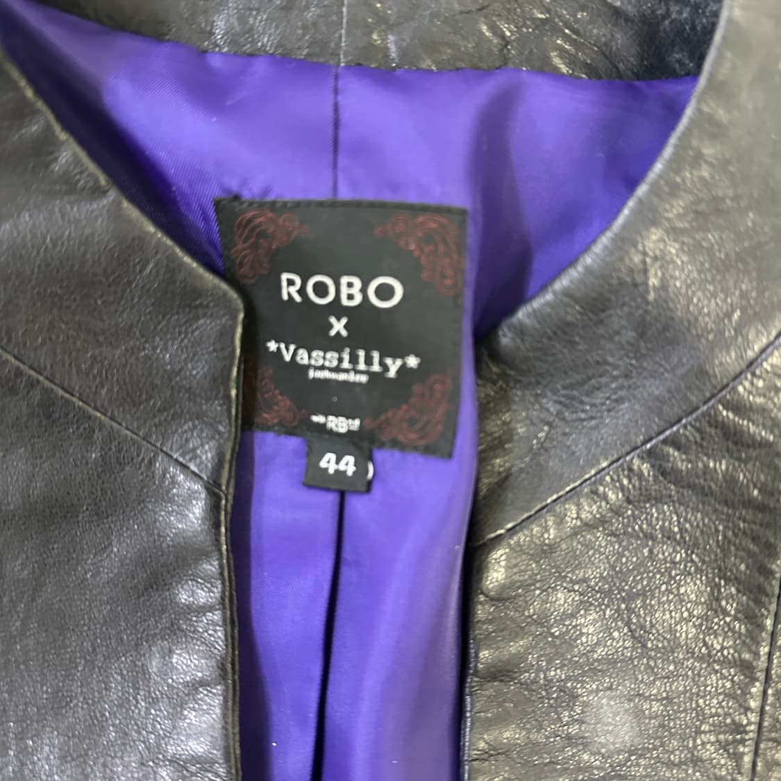 44 로보 바실리 램스킨 가죽 자켓 0323D 상품이미지3