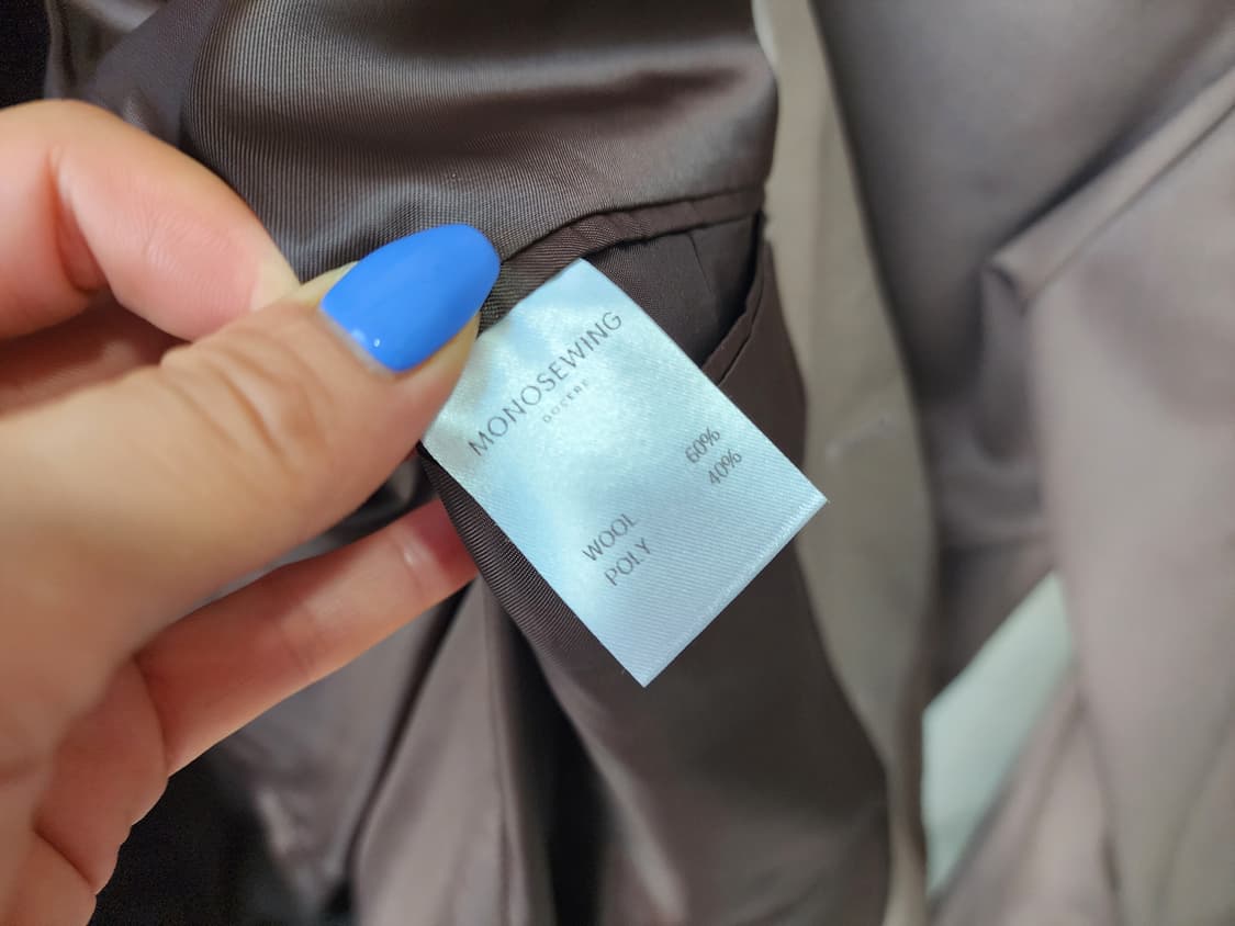 모노소잉 정장수트 셋업 상품이미지7