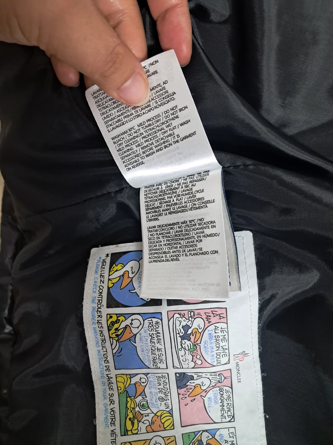 몽클레어 블랙 패딩 상품이미지7