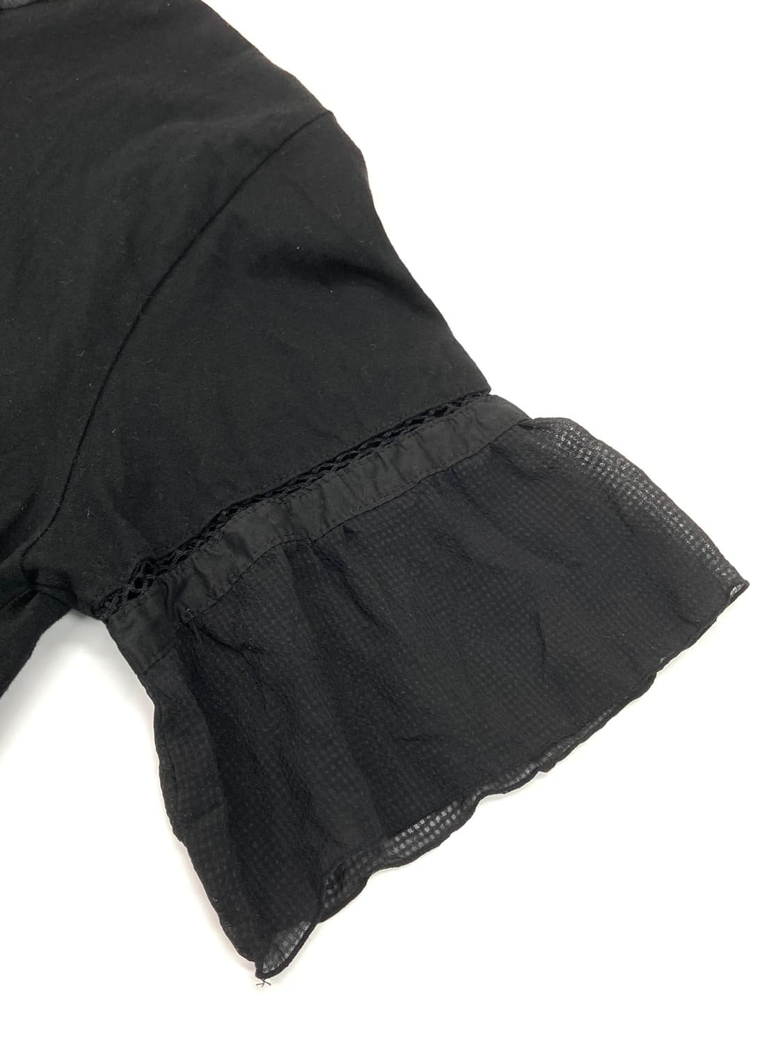 Beams torito ruffle half sleeve tee 상품이미지4