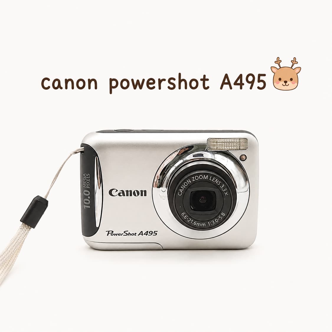 ✨️초미품✨️캐논 PowerShot A495 실버 ✨ 상품이미지1