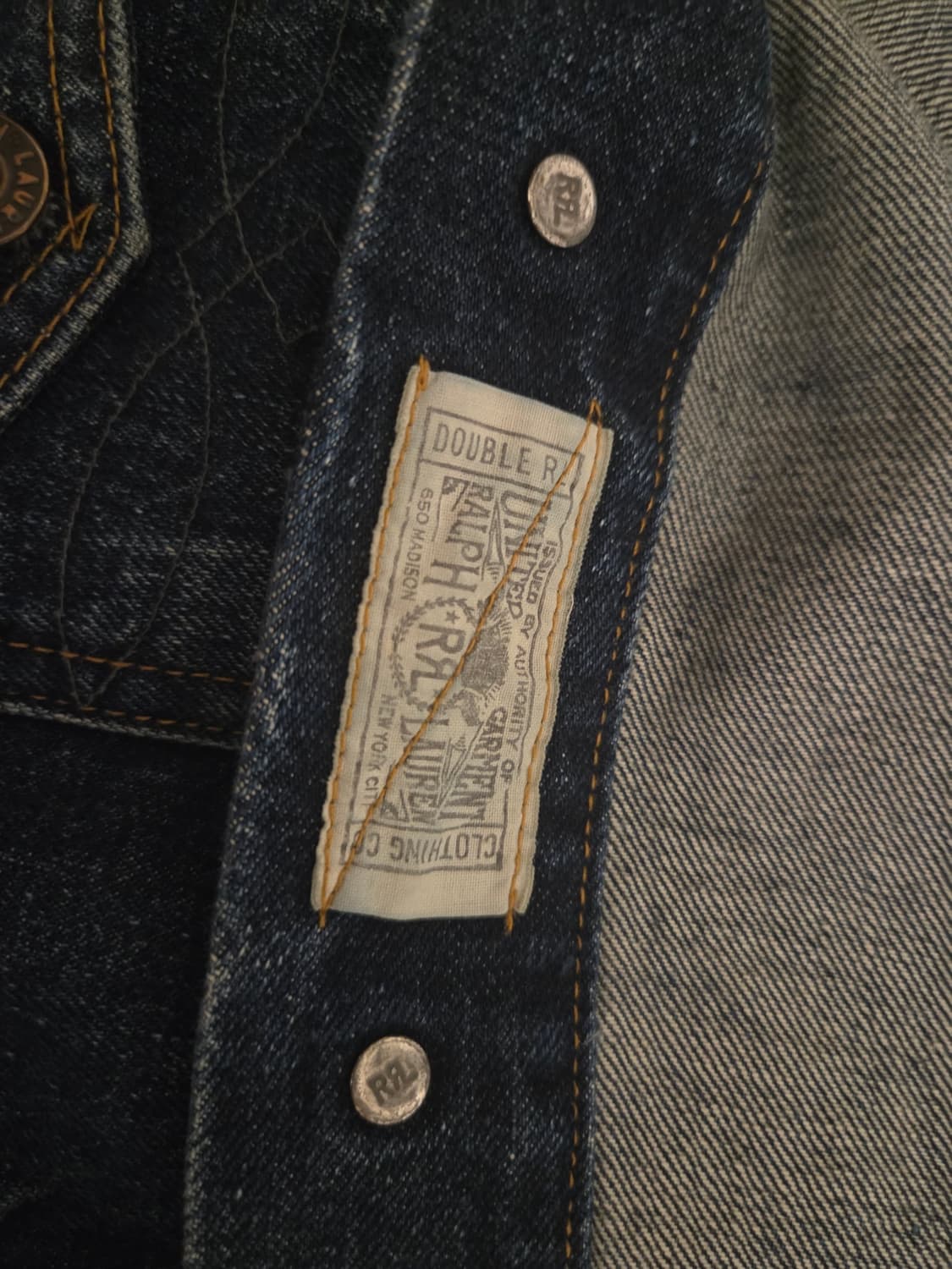 RRL 더블알엘 3세대 데님 트러커 자켓 L 상품이미지6