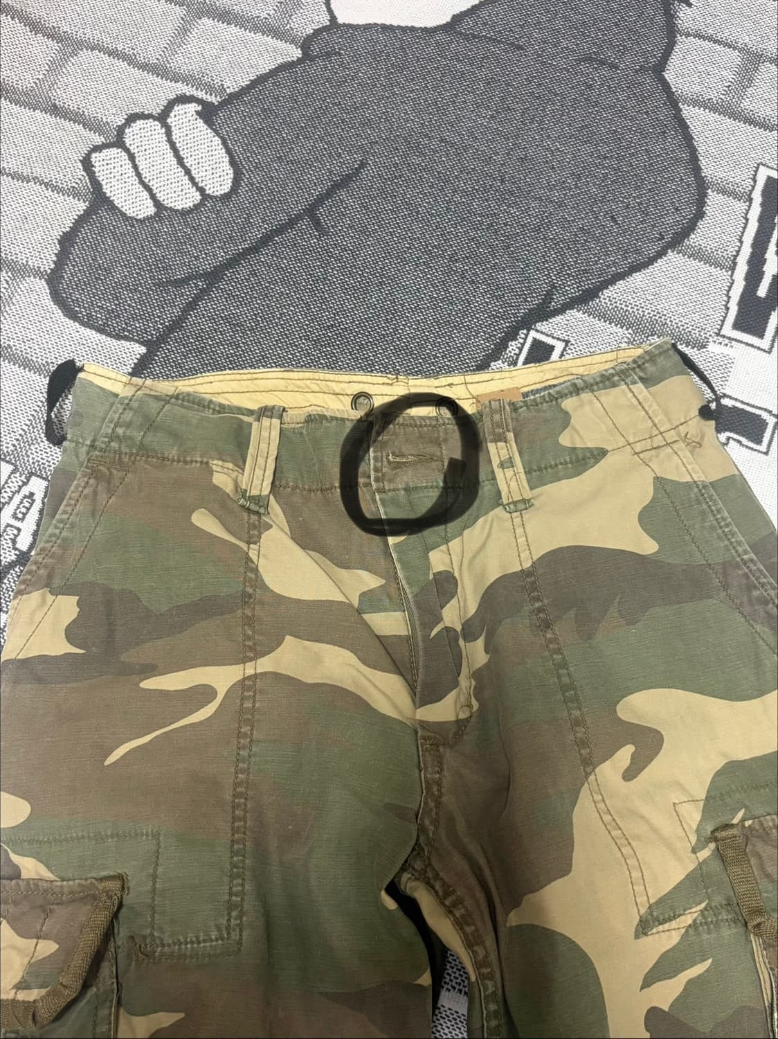 케토하우스 디테일 카모 카고 팬츠 상품이미지10