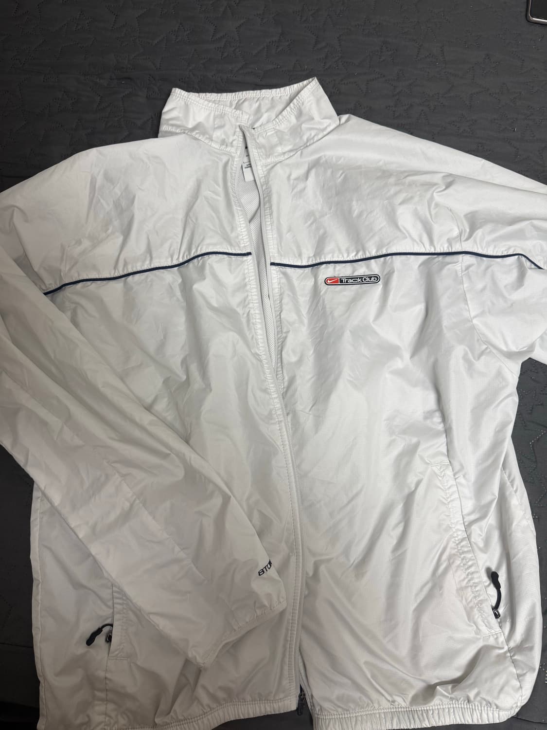 나이키 트랙 클럽 스톰핏 러닝 자켓 써밋 화이트 - 아시아 상품이미지2