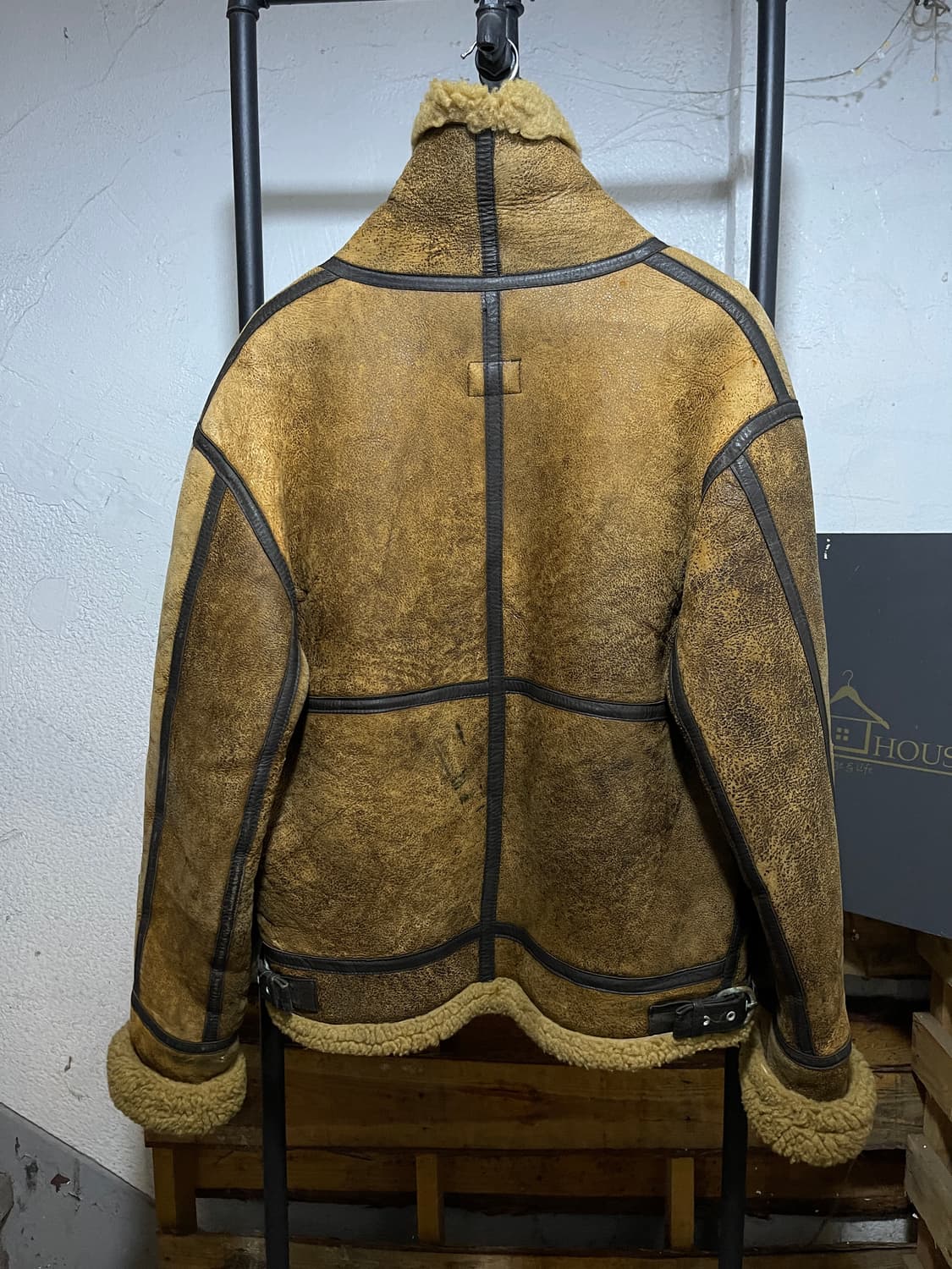 Lawrence B-3 무스탕 자켓 상품이미지5