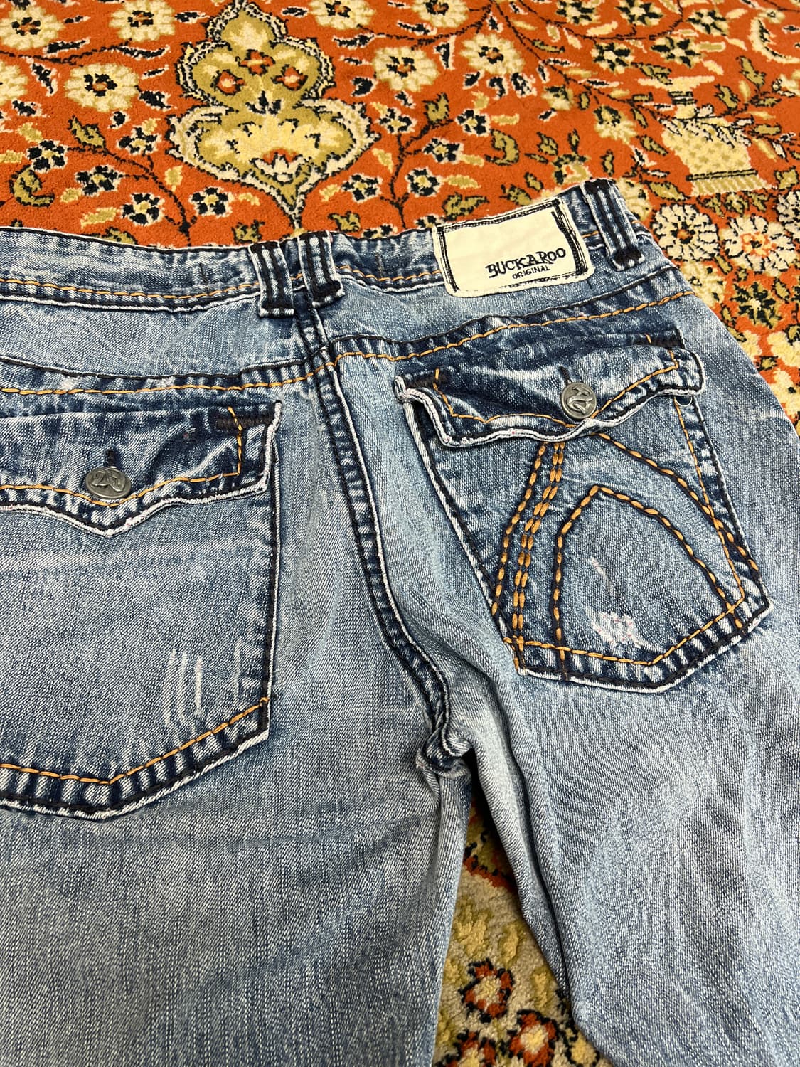 [34] 버커루 빈티지 부츠컷 플레어 데님 팬츠 상품이미지7