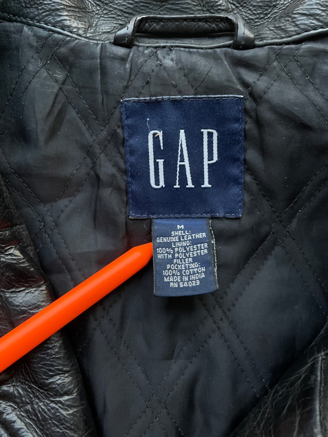90s 올드갭 레더 카코트 gap carcoat 상품이미지6