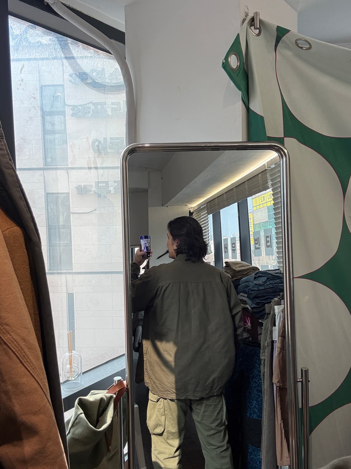 Saftbak 모스그린 셔츠 XL-XXL 상품이미지9