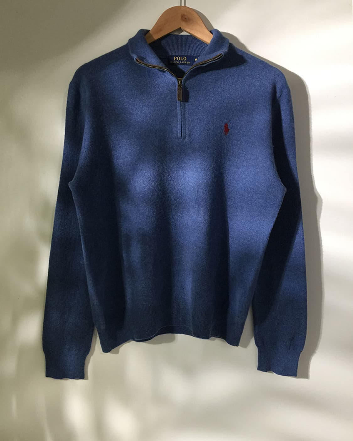 (WOMAN) 폴로랄프로렌 반집업 니트 L 상품이미지5