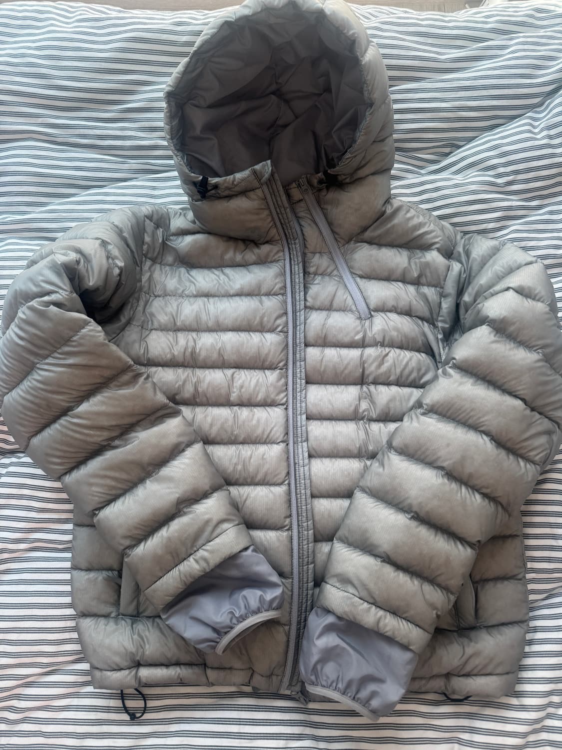 산산기어 서픽스 푸퍼 자켓 그레이 1사이즈 24fw 상품이미지1