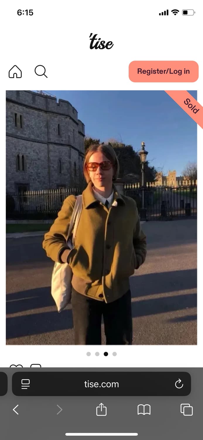 아크네 스튜디오 울 자켓 블루종 상품이미지3