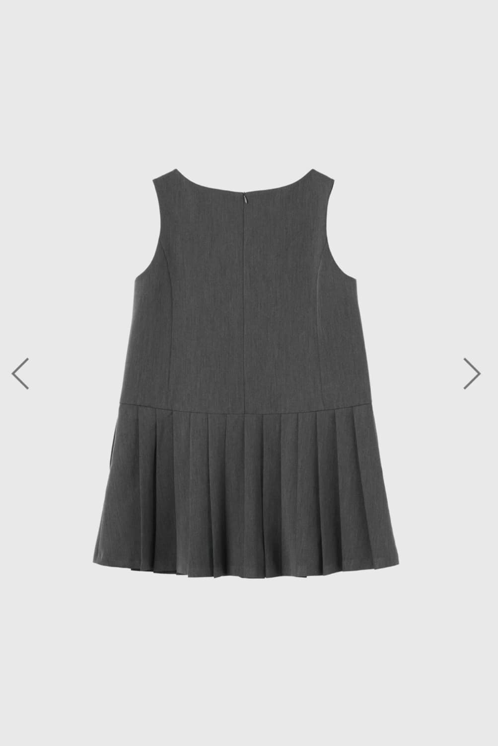 제네럴 아이디어 플리츠 원피스 상품이미지2