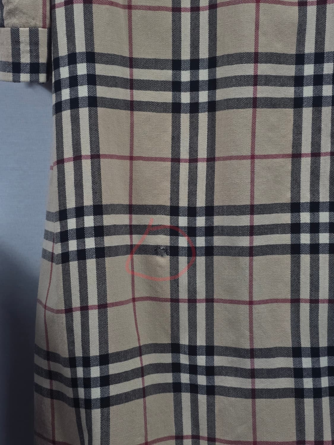 BURBERRY 버버리 노바체크 롱 원피스 66 상품이미지3