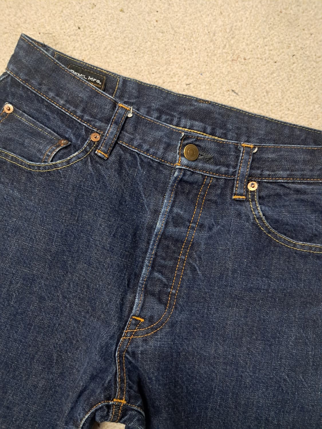 데밀 셀비지팬츠 상품이미지4