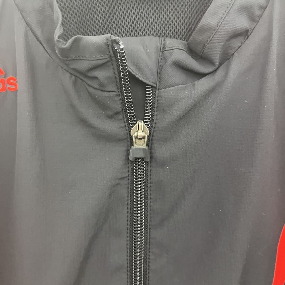 아디다스 올드스쿨 레트로 배색 반팔 바람막이 집업 95 C12095 상품이미지7