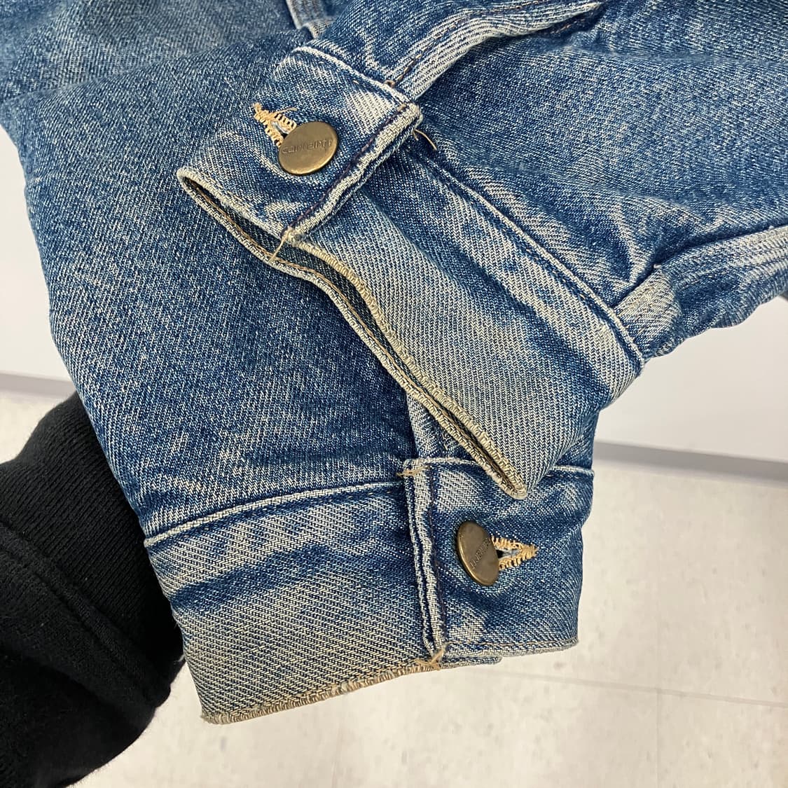 90's 칼하트 아즈텍 데님 트러커 자켓  상품이미지7