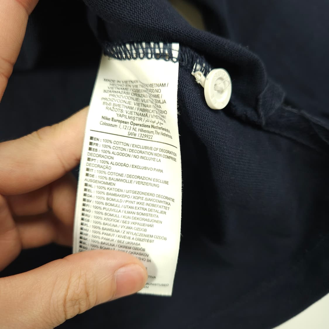 나이키 스우시 네이비 럭비티  상품이미지6