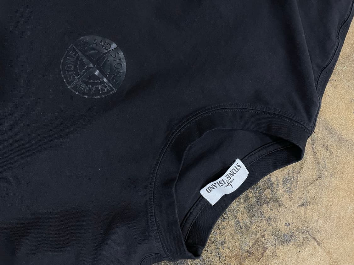 스톤아일랜드/블랙 반팔티(100) 상품이미지3