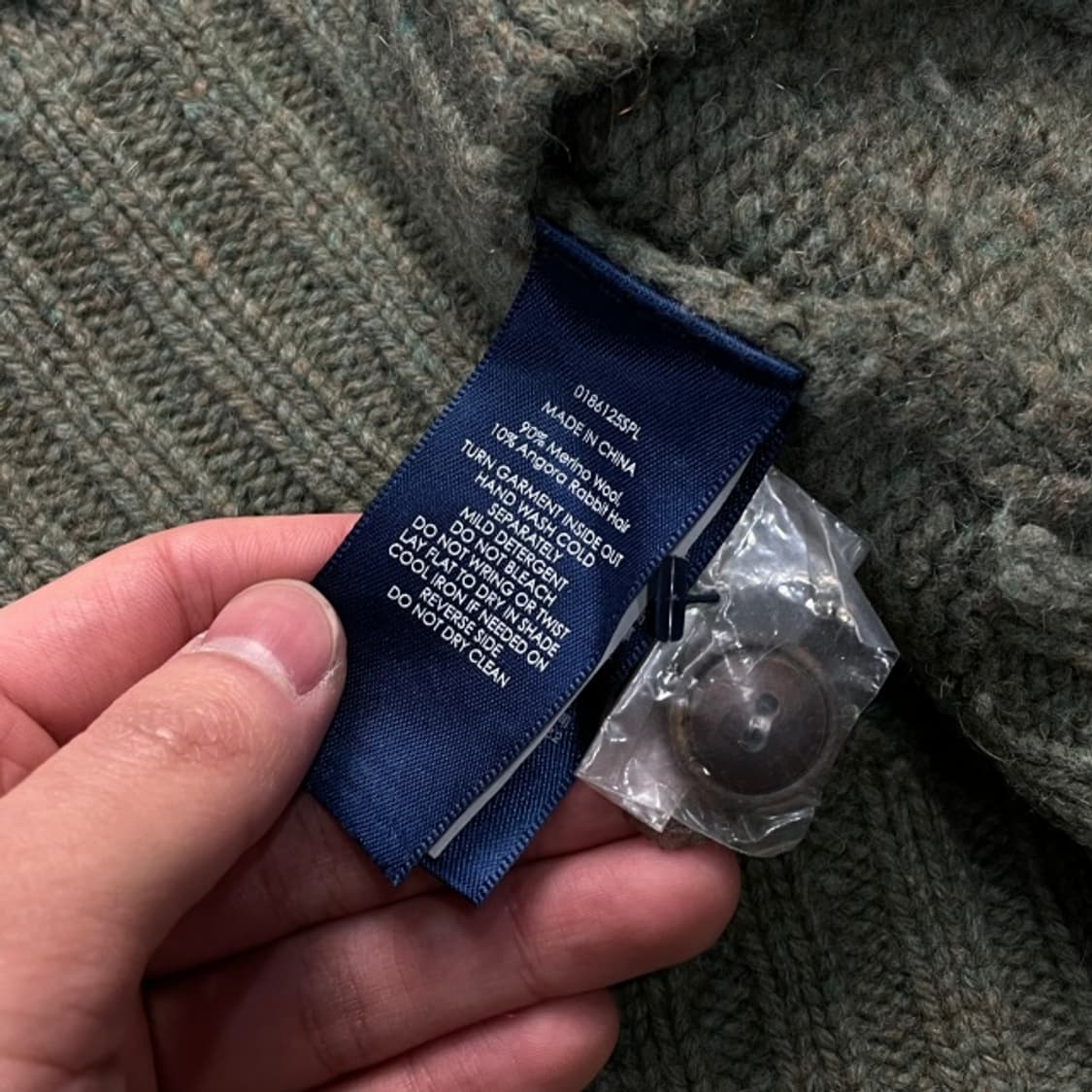 95 폴로 랄프로렌 숄카라 꽈배기 니트 상품이미지4