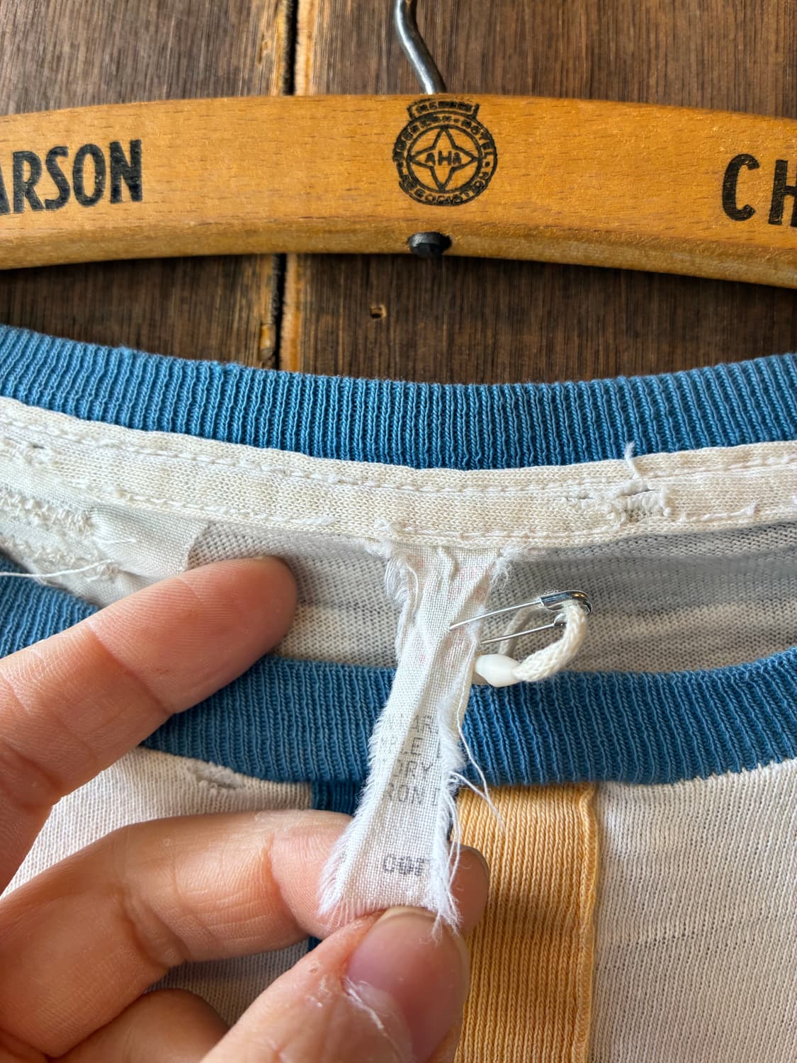 70’s FW BAND Ringer Tee 상품이미지3