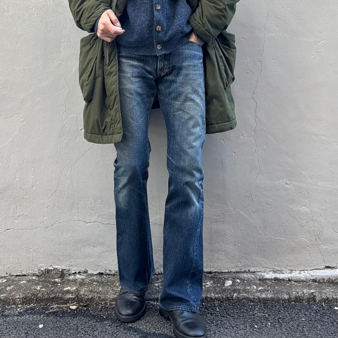 일본 플랫헤드 부츠컷 상품이미지2