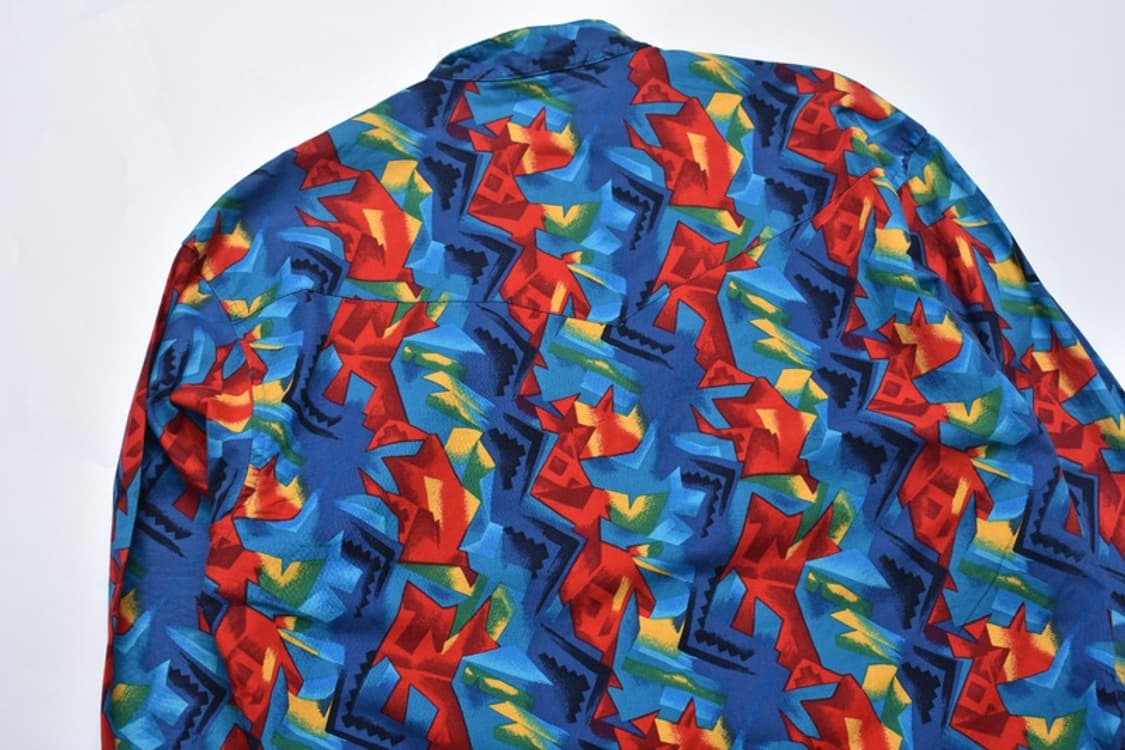 랭글러 트로피컬 차이나 카라 스냅버튼 웨스턴 셔츠 남방 N167  상품이미지9