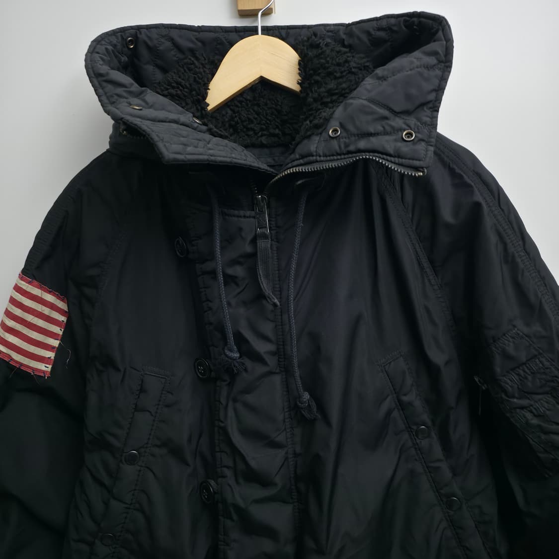 [M] 폴로 데님앤서플라이 성조기 덕다운 패딩 상품이미지2