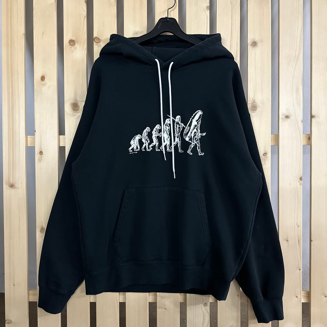 (L) 나이키 에볼루션 블랙 후드티 상품이미지1